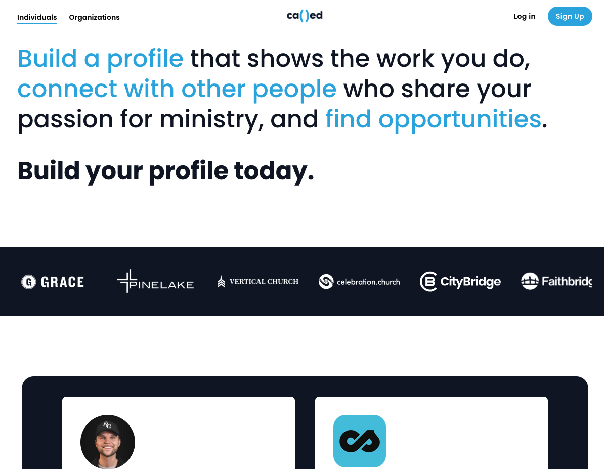 Called Ministry Recruitment Platform